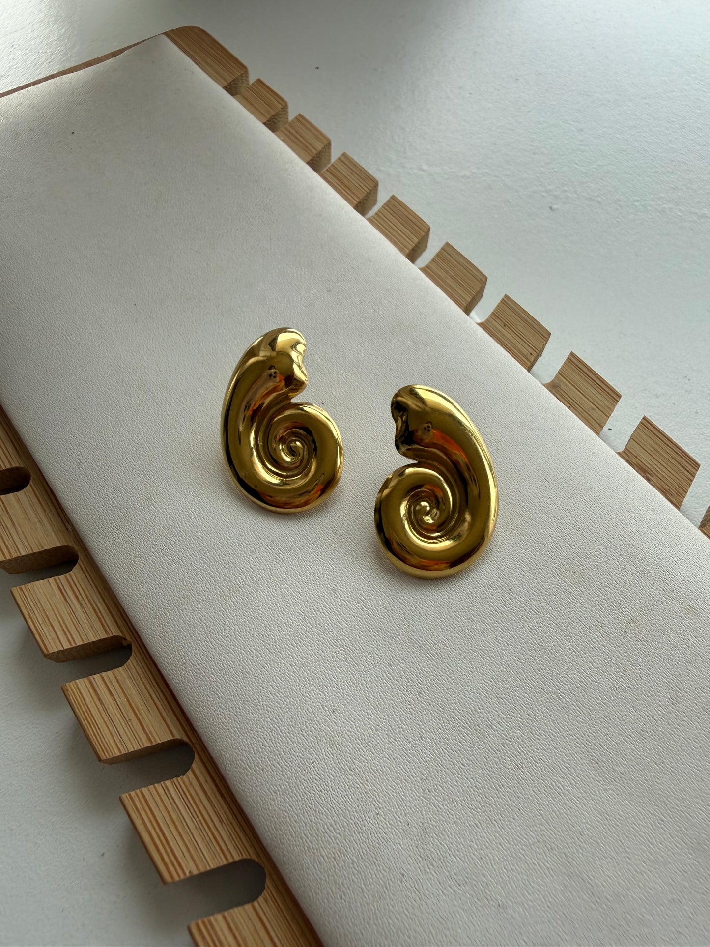 Olivia Spiral Earrings