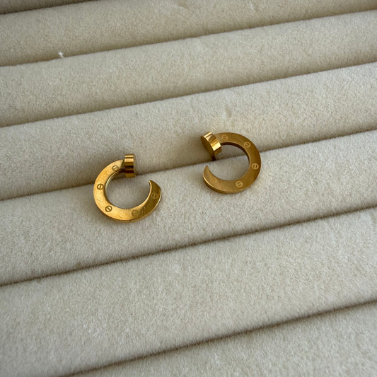Cartier stud earrings