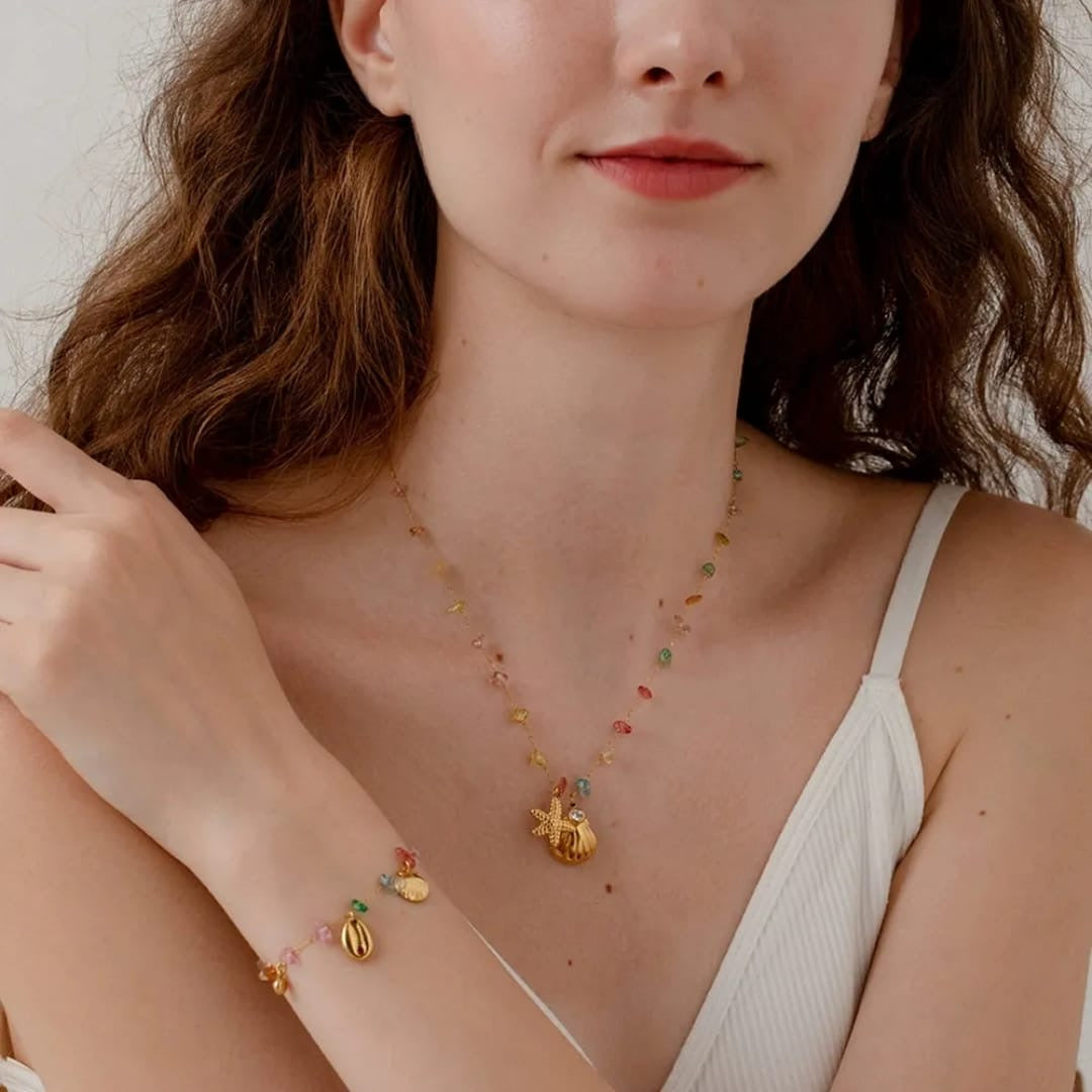 Ocean Dreams Charm Necklace