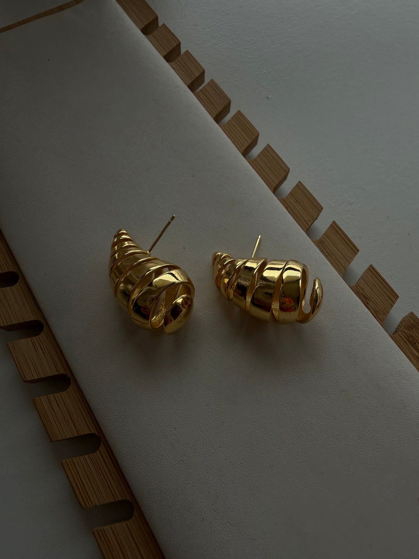 Hailey Spiral Earrings