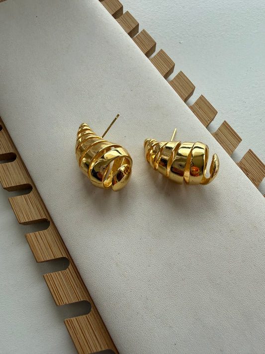 Hailey Spiral Earrings