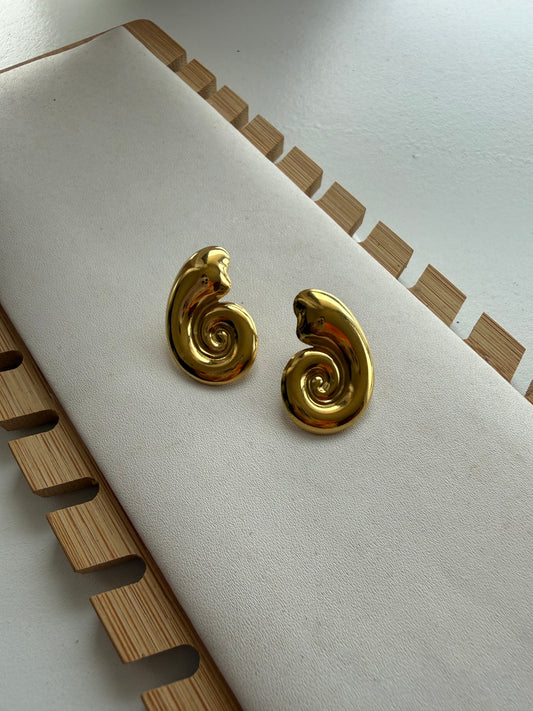Olivia Spiral Earrings